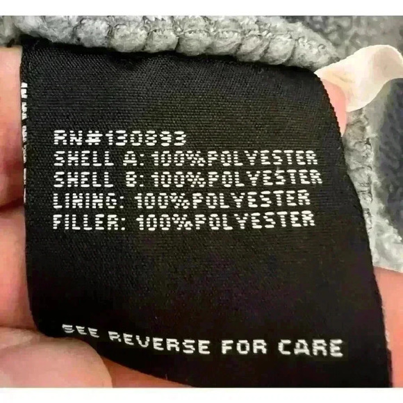 New Balance Mens 100% Polyester Fleece  All Weather Comfort Jacket SZ Large - - Picture 6 of 9